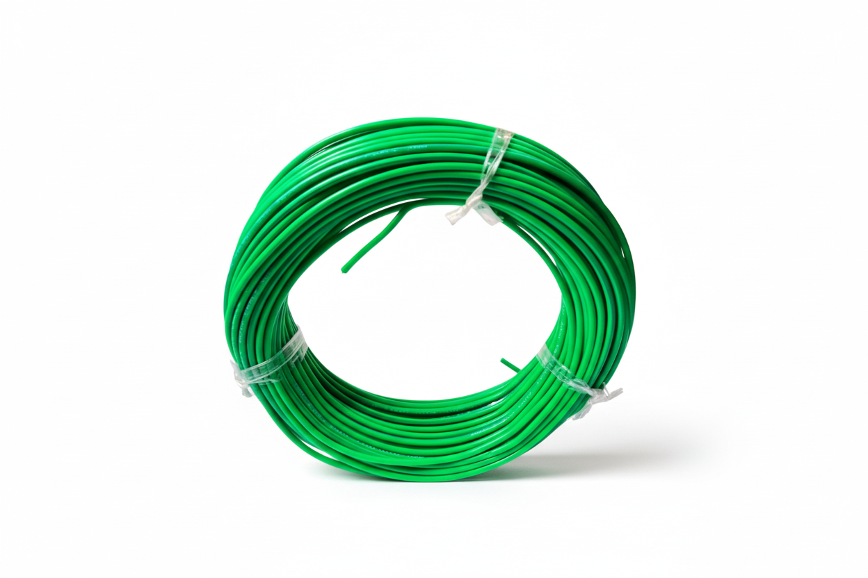 GREEN Single Strand Wire GAUGE 23 2 Meter