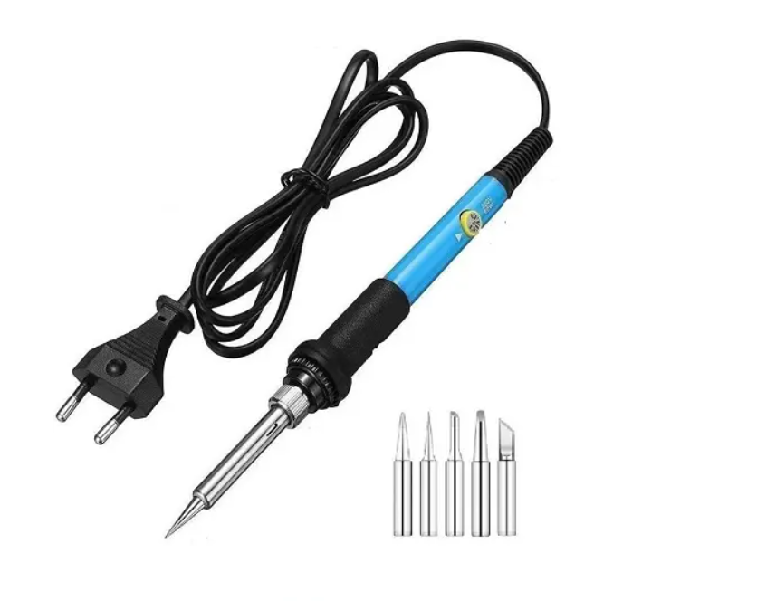 60W Soldering Iron TEMPERATURE ADJUSTABLE WITH BIT KIT