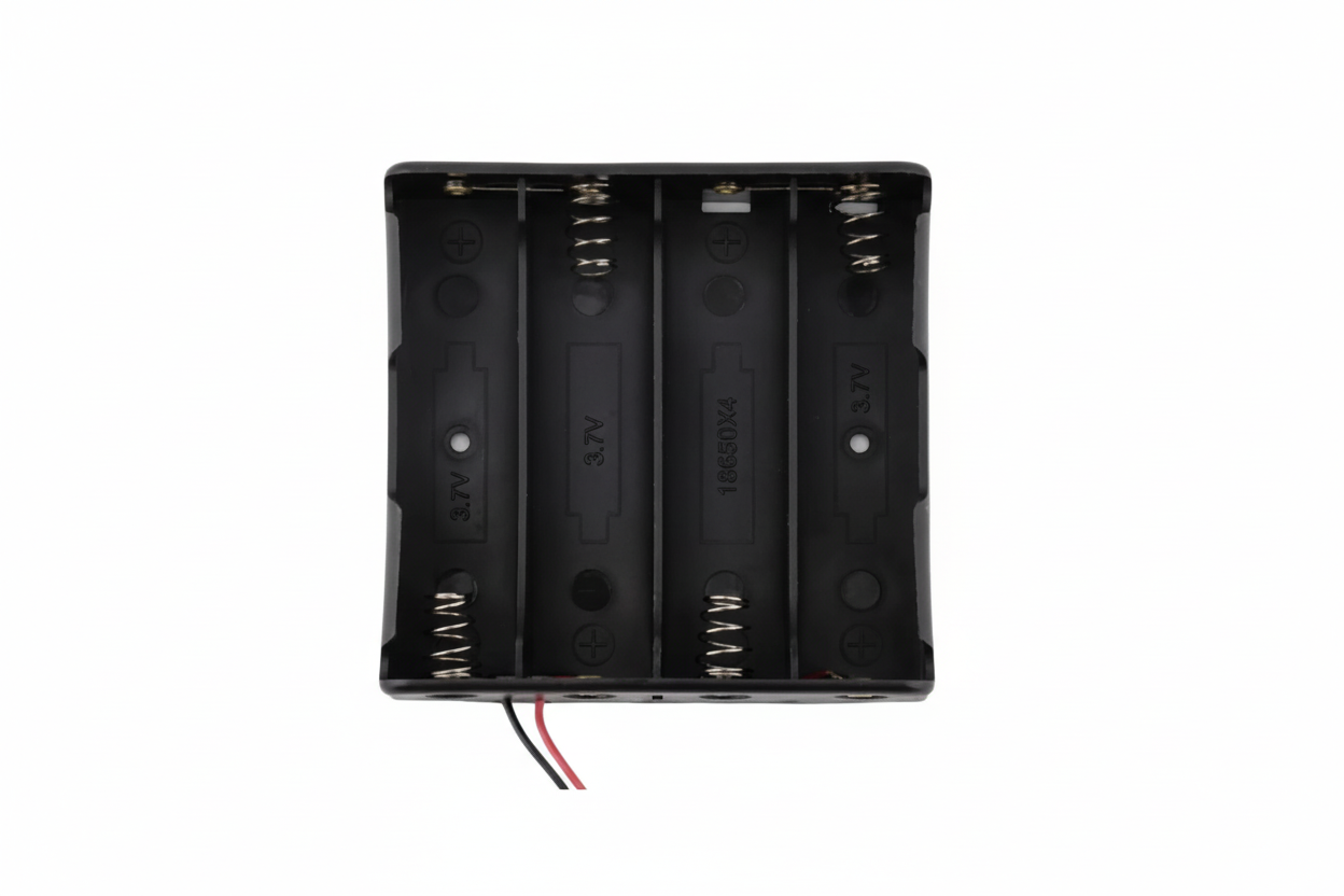 4 Cell Battery Holder Case without cover 18650