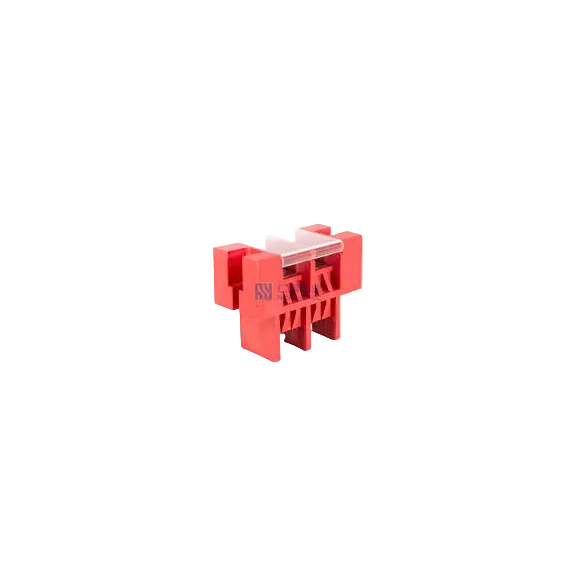 100A FENCE TERMINAL RED 1 IN 2 OUT