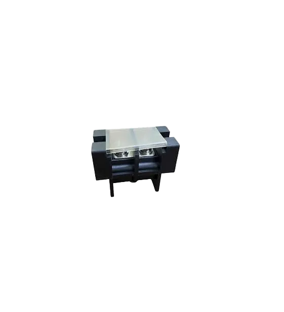 ESS Fence Terminal 100A 1-In 2-Out Connector (Black High-Current Power Block)
