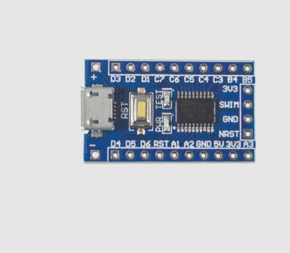 STM8S103F3P6 development board