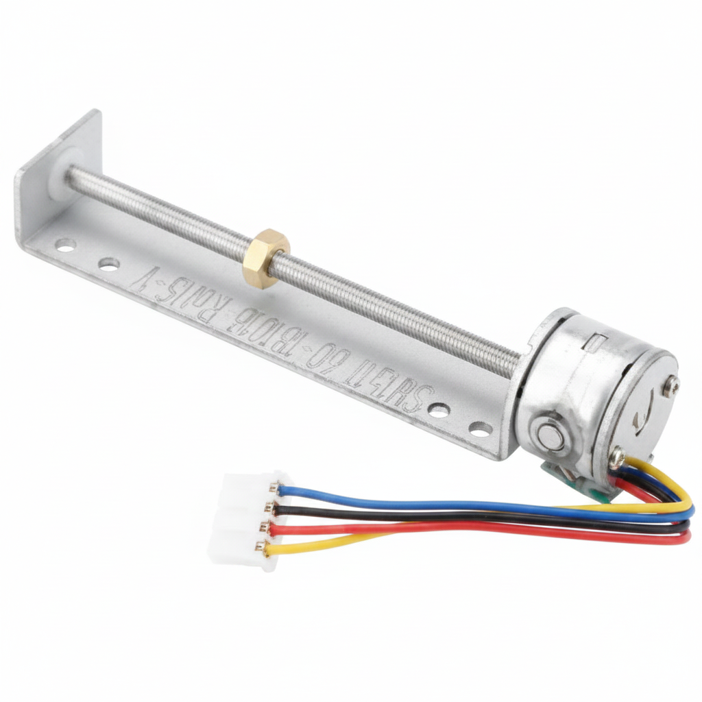 Stepper motor WITH ROD