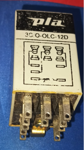 12V 10A 11-Pin General Purpose Relay 3C/O-OLC-12D 3PDT Relay