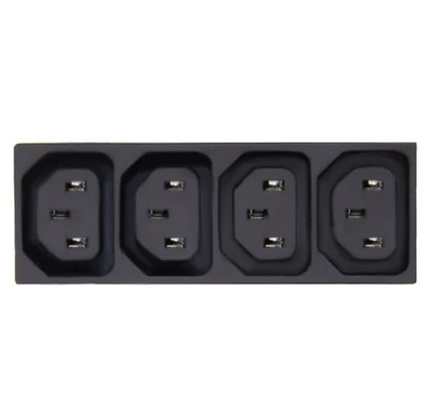 4 Way EMO-14 10A 250VAC Power Socket