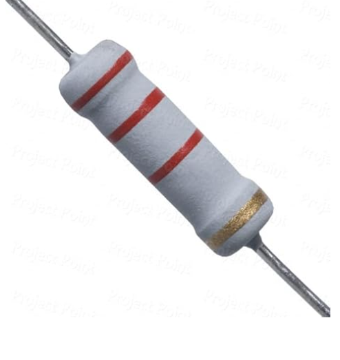 2.2k ohm 2Watt Resistor TOLERANCE 5% CFR 2K2