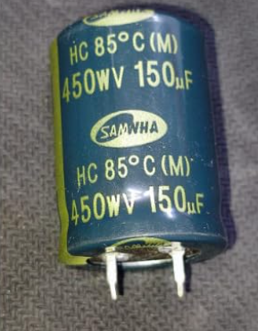 150uF 450V Electrolytic Capacitor