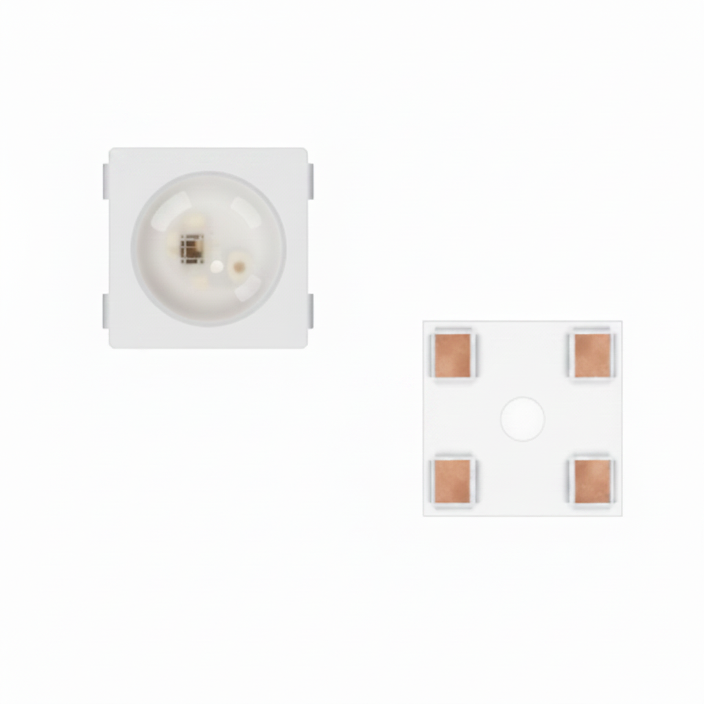 WS2812B-MINI-V3/W Addressable LED Worldsemi 5V SMD 3535 4-Pin