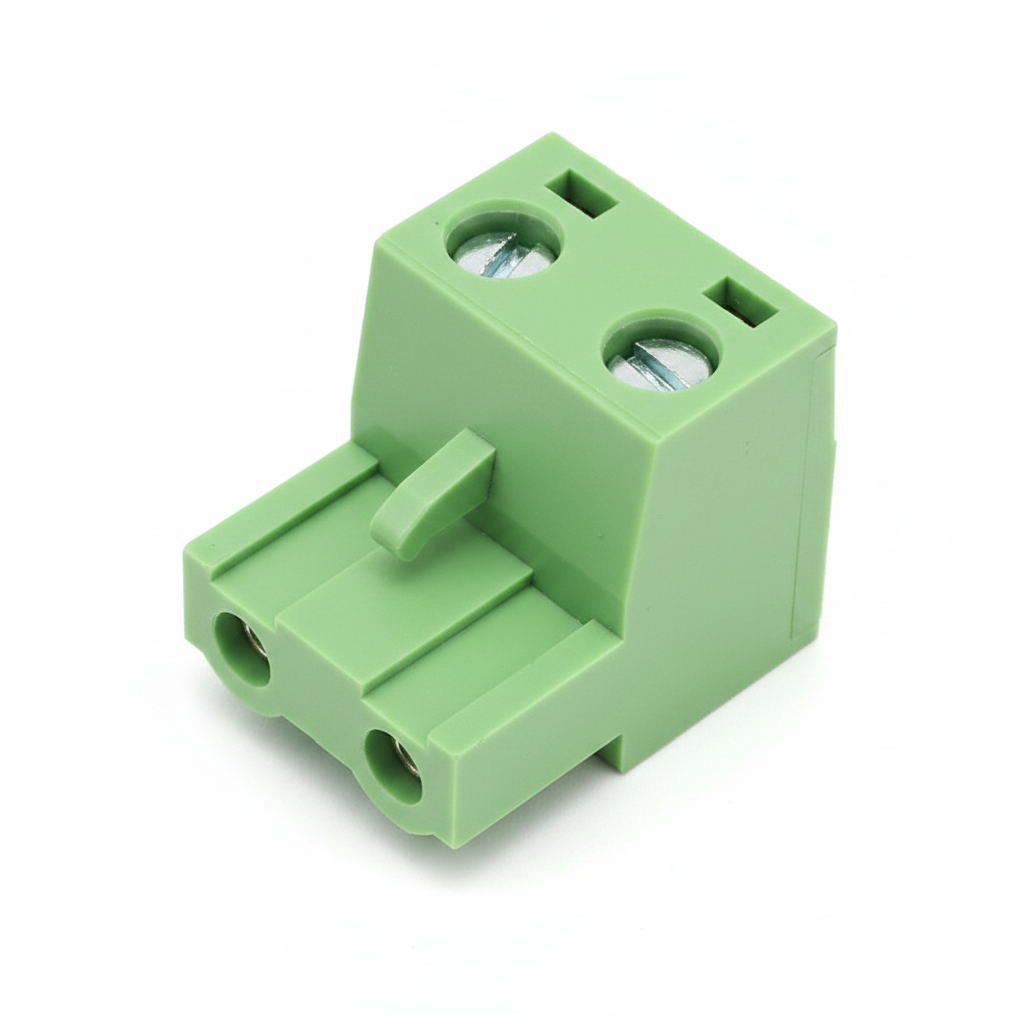 XY2500 2 Pin 7.62mm Pitch Female PCB Screw Terminal Block Connector