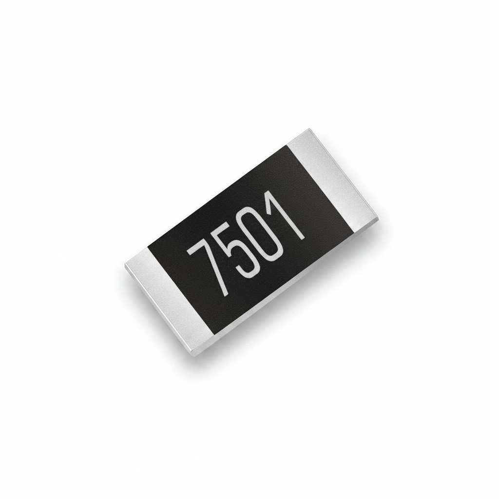 7.5k ohm 0.25W ±1% SMD Resistor 1206 (7501 / 7K5)