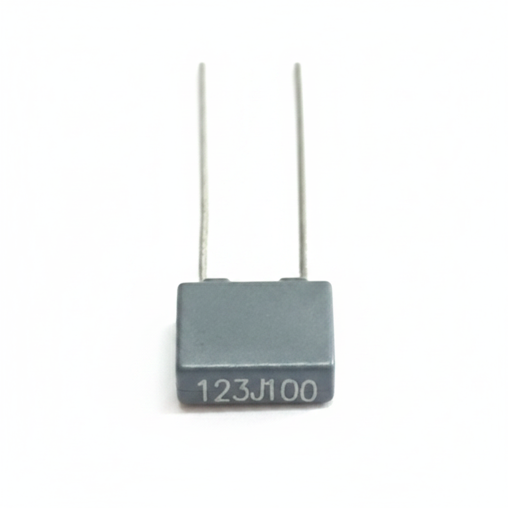 PE123J2A0503 12nF 100V Film Capacitor KYET 5mm Pitch (123J)