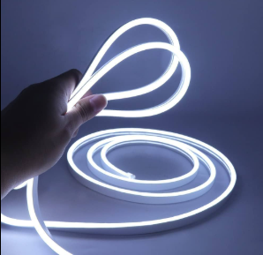 WHITE Neon LED Strip Rope Light Water Proof 12V 1 METER