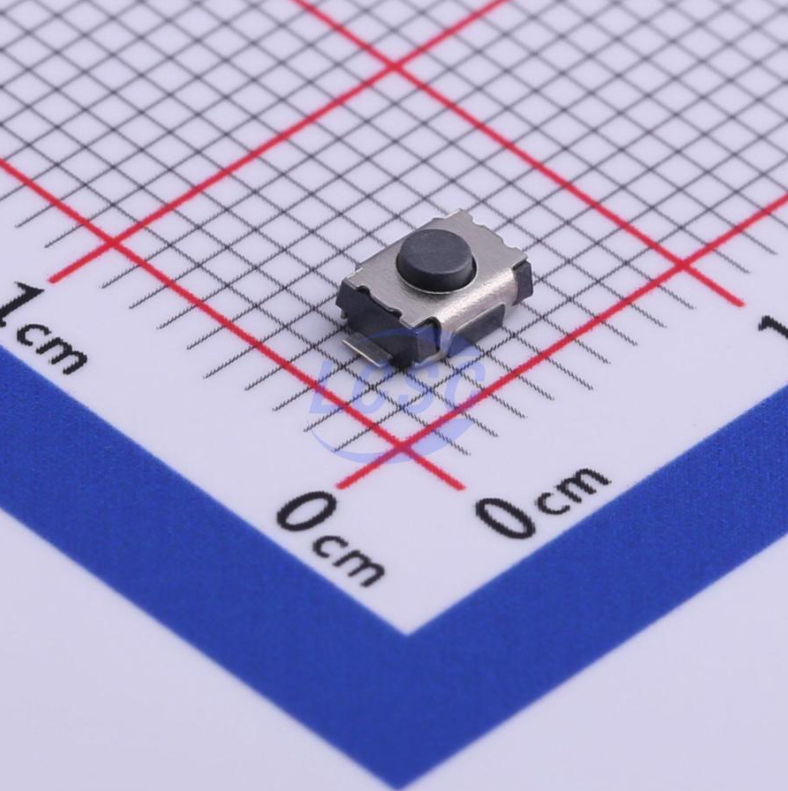 SMD Tactile Switch 3.95x2.9x2mm Round Button Standing paste SPST TS342A2P-W
