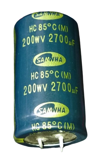 2700uF 200V Electrolytic Capacitor  Samwha 85C