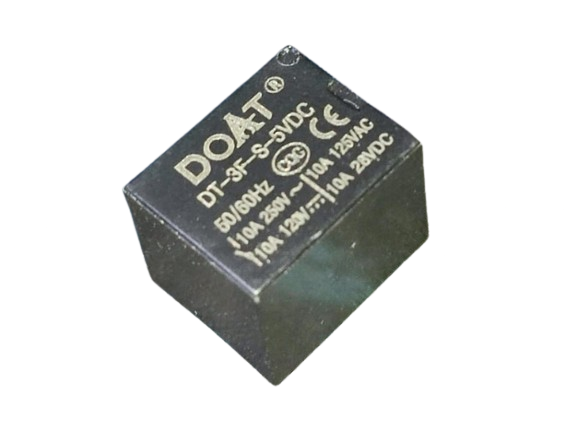 DT-3F-S-5VDC 5V 10A  SPDT RELAY DOAT