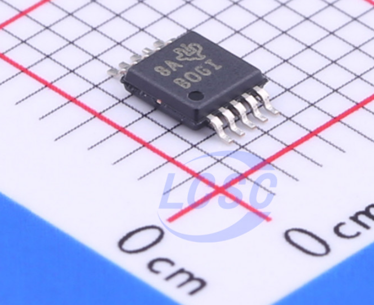 ADS1115IDGSR SMD IC 16 Bit ADC with I2C Interface Texas Instruments ADS1115-MSOP10
