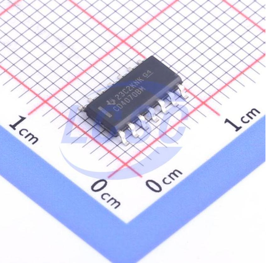 CD4070BM SMD IC NOR GATE SOIC14 TI CD4070BM