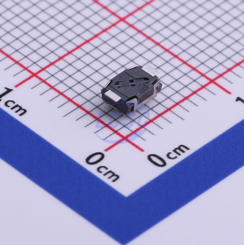 SMD Tactile Switch 3.95x2.9x2mm Round Button Standing paste SPST TS342A2P-W