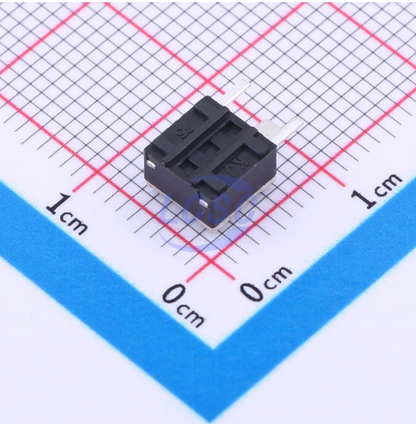 Tactile Switch GT-TC112E-H043-L1 6x4.3mm Round Button Direct Insert SPST Plugin