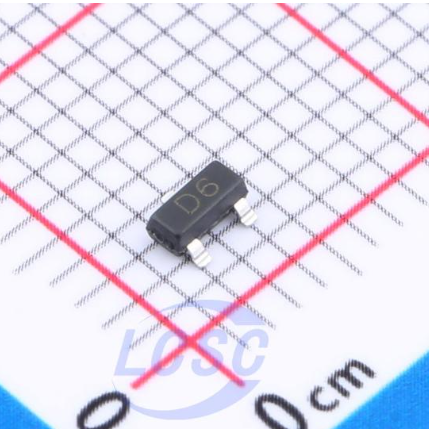 D6-MMBD4148CA SMD DUAL Diode SOT-23 4148 100V 200mA GOODWORK