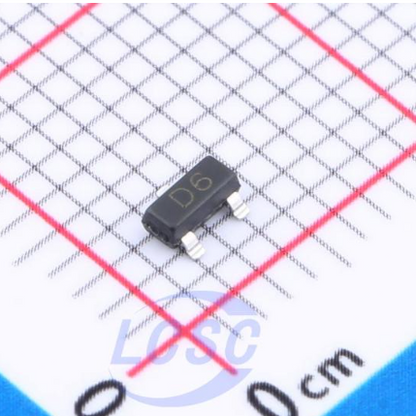 D6-MMBD4148CA SMD DUAL Diode SOT-23 4148 100V 200mA GOODWORK