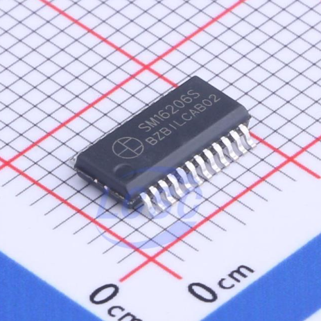 SM16206S SMD LED Driver IC QSOP-24 Shenzhen Sunmoon