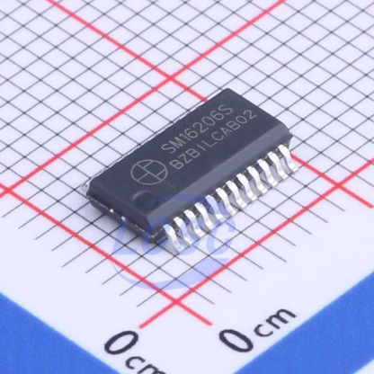 SM16206S SMD LED Driver IC QSOP-24 Shenzhen Sunmoon