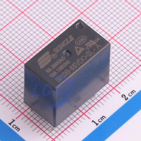 5V 5A Relay SRSB-5VDC-SL-A DIP Songle