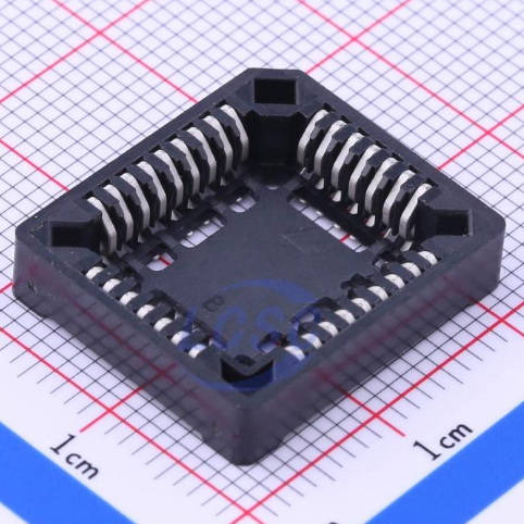 32 PIN PLCC SMD IC Socket HOLDER DS1032-32SSKT1LA CONNFLY Elec