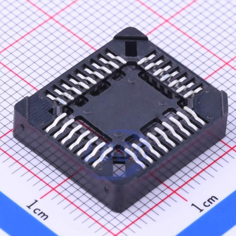 32 PIN PLCC SMD IC Socket HOLDER DS1032-32SSKT1LA CONNFLY Elec