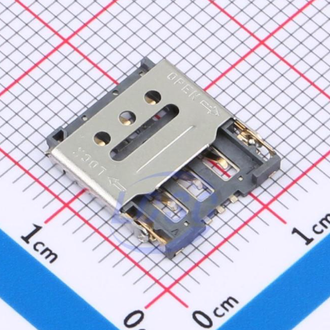 SIM303-GZ6P NANO SIM Card Connector SMD BXCONN