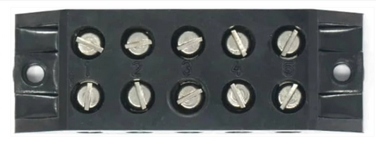 5 Way Terminal Block Connector Open Type 60A SE598 HT5 Soynia Electronics