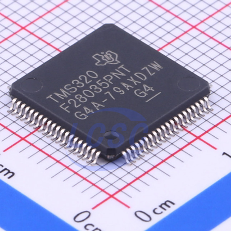 TMS320F28035PNT SMD Microcontroller LQFP-80(12*12) TI
