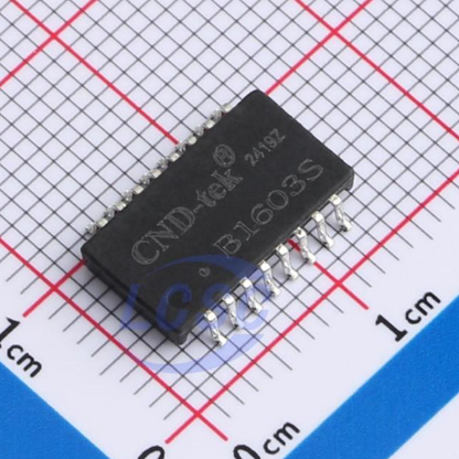 B1603S SMD Single Port Pulse Transformer 100M SMD-16P 12.7*7.1mm 1.5kV 1:1 CND-tek