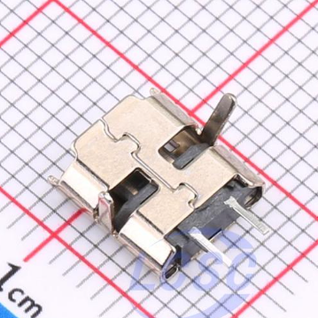 2 PIN Micro-USB Type-B Female Connector SMD KH-MICRO-SMT.J-2P USB 2.0 1 2PIN Kinghelm