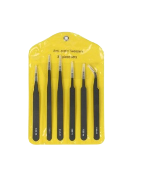 Tweezers set of 6PCS