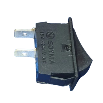 SE312 16A SPST Rocker Switch BLACK 240V AC On Off SOYNIA