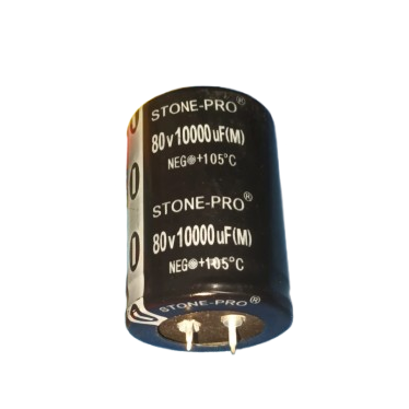 10000uF 80V Electrolytic Capacitor STONE PRO