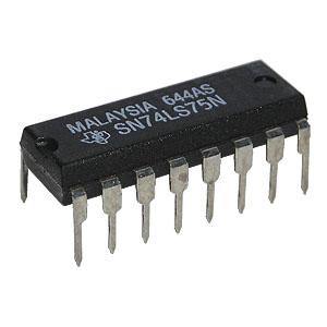 74LS75 IC  Quad Transparent Latch with Complementary Output DIP-16 74 LS 75 7475