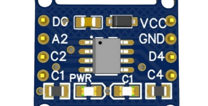 PCB For CH32V003J4M6 WCH RISC Micro controller 8 Pin Breakout Board