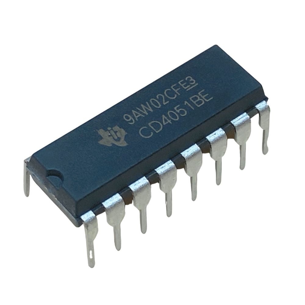 CD4051 BE IC 8-Channel Analog Multiplexer/Demultiplexer