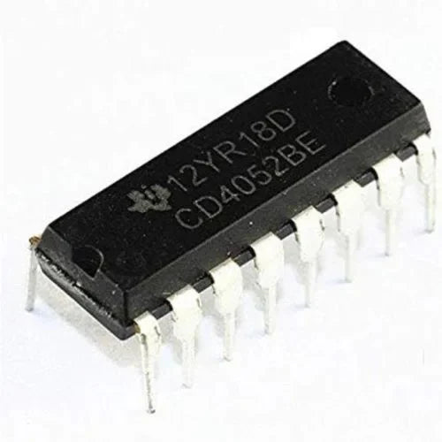 CD4052 IC 8-Channel Analog Multiplexer/Demultiplexer TI DIP-16 CD4052BE 4052