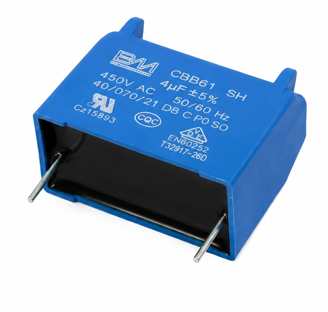 4uF 450V AC Capacitor 2 leg CBB61 SH