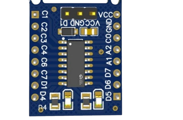 PCB for CH32V003A4M6 WCH Micro Controller 16 Pin Breakout Board