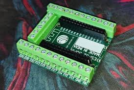ESP32 Breakout Board with Screw Terminals for 30-Pin ESP 32