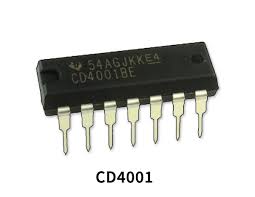 CD4001 IC   NOR GATE DIP-14 TI CD4001BE