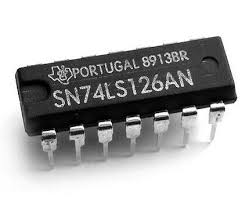 SN74LS126 IC Buffers & Line Drivers TI DIP-14 SN74LS126N 7412